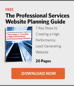 Free Professional Services Website Planning Guide