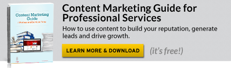 Free Guide: Content Marketing Guide for Professional Services
