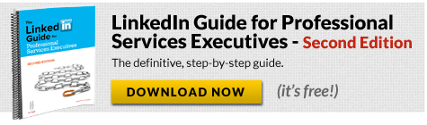 Free LinkedIn Guide for Professional Services Executives